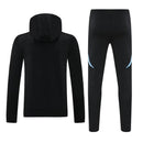 Mens Argentina Hoodie Sweatshirt + Pants Training Suit Black 2025