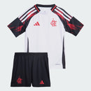 Kids Kit Flamengo Away Jersey 2025/26