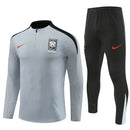 Mens Korea Training Suit Grey 2024