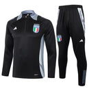 Mens Italy Training Suit Black 2024
