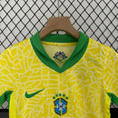 Brazil Home Retro Kids Kit 2024