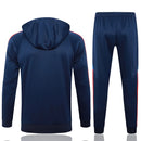 Mens Italy Hoodie Sweatshirt + Pants Training Suit Royal 2024
