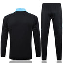 Mens Argentina Jacket + Pants Training Suit Black 2024