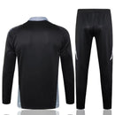 Mens Italy Training Suit Black 2024