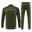 Mens Manchester City Training Suit Dark Green 2024/25