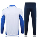 Mens Italy Jacket + Pants Training Suit White 2024