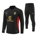 Mens AC Milan Training Suit Black 2024/25