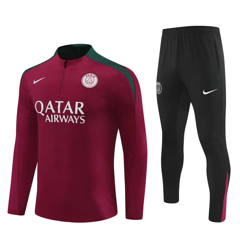 Mens PSG Training Suit Red 2024/25