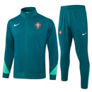 Mens Portugal Jacket + Pants Training Suit Green 2024