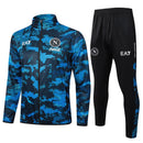 Mens Napoli Jacket + Pants Training Suit Blue 2024/25