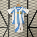 Argentina Home Kids Kit 2024 - Patch Fifa World Champions 2022