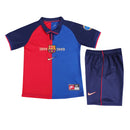 Kids Retro Barcelona Centenary Jersey 1989-1999