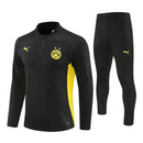 Mens Borussia Dortmund Training Suit Black 2024/25