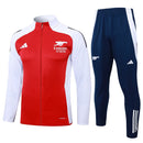 Mens Arsenal Jacket + Pants Training Suit Red 2024/25
