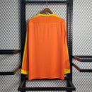 Brazil Goalkeeper Long Sleeve 1998 Orange