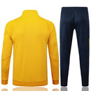 Mens Boca Juniors Jacket + Pants Training Suit Yellow 2024/25