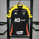 Atletico Mineiro 2025/26 Training Jersey Black Full Sponsor