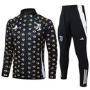 Mens Juventus Jacket + Pants Training Suit Black 2024/25