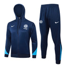 Mens Chelsea Hoodie Jacket + Pants Training Suit Royal 2024/25