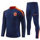 Mens Netherlands Training Suit Orange 2024