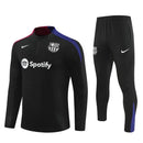 Mens Barcelona Training Suit Black 2024/25