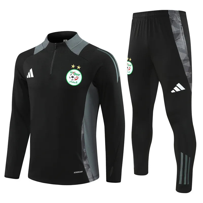 Mens Algeria Training Suit Black 2024