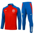 Mens Spain Jacket + Pants Training Suit Red 2024