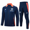 Mens Manchester United Jacket + Pants Training Suit Royal 2024/25