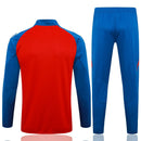 Mens Spain Jacket + Pants Training Suit Red 2024