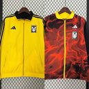 Tigres Orange&Yellow Trench Coat Reversible Windbreaker Double-Sides Jacket 2024/25