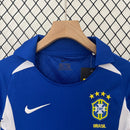 Brazil Away Retro Kids Kit 2002
