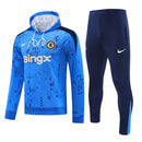 Mens Chelsea Hoodie Sweatshirt + Pants Training Suit Royal 2024/25