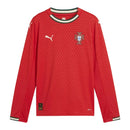 Mens Portugal Home Jersey Long Sleeve 2025