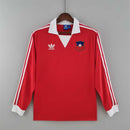Chile Retro 1982 Home Long Sleeve Jersey
