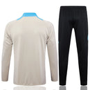 Mens Argentina Jacket + Pants Training Suit Cream 2024