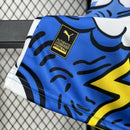 Manchester City 2025/26 Concept Blue and White Jersey - Fan Version