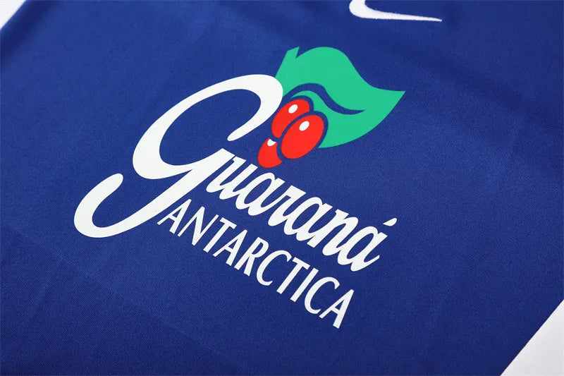 Brazil Retro Training Top Blue 2002