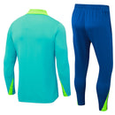 Brazil 2024 Training Suit Jacket and Pants Green