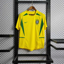 Brazil Retro Home 2002 Jersey