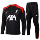 Mens Liverpool Training Suit Black 2024/25