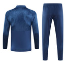 Santos Training Suit Blue Half Ziper 2024/25 Umbro