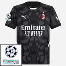 AC Milan 2024/25 GK I Home Fan Jersey  - Patchs UCL UEFA  Foundation (Official Printing)