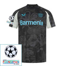 Bayer Leverkusen 2024/25 III Third Fan Jersey - Patchs UCL UEFA  Foundation (Official Printing)
