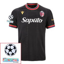 Bologna 2024/25 IIII Fourth Fan Jersey - Patchs UCL UEFA  Foundation (Official Printing)