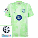 Barcelona 2024/25 III Third - Patchs UCL UEFA  Foundation (Official Printing)
