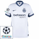 Inter Milan 2024/25 II Away Jersey - Patchs UCL UEFA  Foundation (Official Printing)