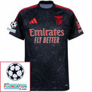 Benfica 2024/25 II Away Fan Jersey - Patchs UCL UEFA  Foundation (Official Printing)