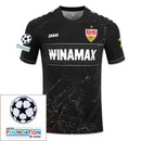 VfB Stuttgart 2024/25 III Third Fan Jersey - Patchs UCL UEFA  Foundation (Official Printing)