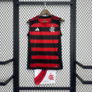 Flamengo 2025/26 Home Kids Kit - Tank Top