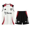 Mens Manchester United Singlet Suit White 2024/25